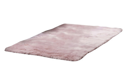 Soft Modern Indoor Shaggy Area Rug for Bedroom Livingroom Home Decorative-Pink