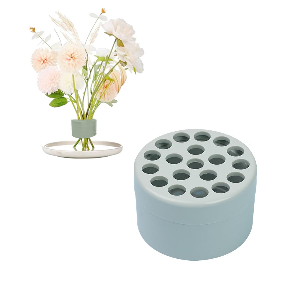 Spiral Flower Stem Holder Spiral Ikebana Stem Holder for Vases DIY Bouquet Twister Flower Arrangement Holder Green