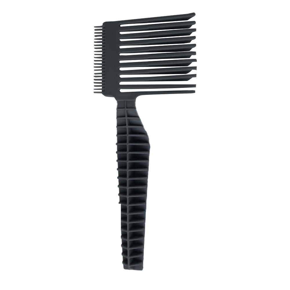 Barber Fade Combs Curved Positioning Comb Gradient Design Hair Styling Tool Black