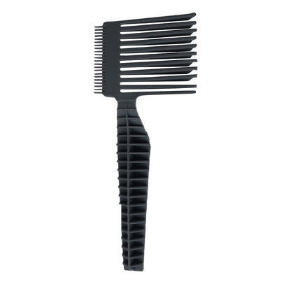 Barber Fade Combs Curved Positioning Comb Gradient Design Hair Styling Tool Black