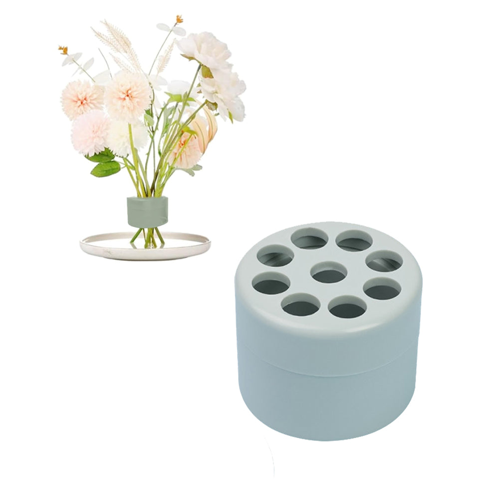 Spiral Flower Stem Holder Spiral Ikebana Stem Holder for Vases DIY Bouquet Twister Flower Arrangement Holder Green