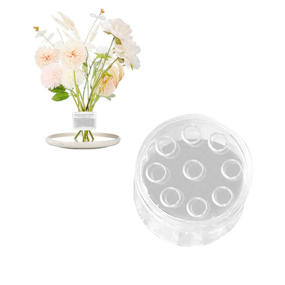 Spiral Flower Stem Holder Spiral Ikebana Stem Holder for Vases DIY Bouquet Twister Flower Arrangement Holder Clear