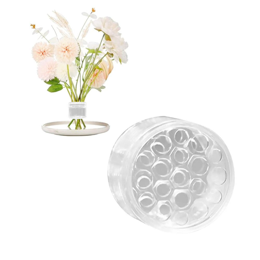 Spiral Flower Stem Holder Spiral Ikebana Stem Holder for Vases DIY Bouquet Twister Flower Arrangement Holder Clear