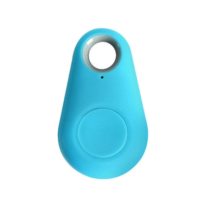 Wireless Smart GPS Tracker Bluetooth Alarm Locator for Kids Pets Wallet Keys Anti Lost Blue