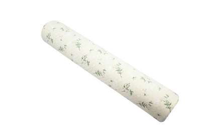 Natural Latex Body Pillow Springy Long Leg Pillow Cover Included for Sleeping-Floral Print