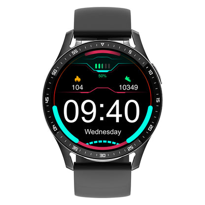 Smart Watch with Earbuds X7 Smart Watch Touch Screen Sports Fitness Tracker Heart Rate Monitor with TWS Bluetooth Earphones -Black