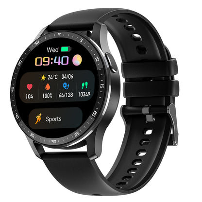 Smart Watch with Earbuds X7 Smart Watch Touch Screen Sports Fitness Tracker Heart Rate Monitor with TWS Bluetooth Earphones -Black