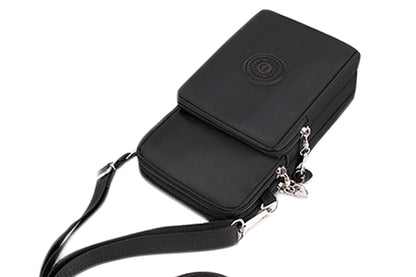 Small Crossbody Bag for Women Cell Phone Purses Wallet Travel Pouch Shoulder Bag-Pink