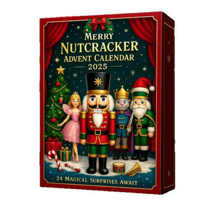 Nutcracker Christmas Advent Calendar with 24 Daily Surprises Countdown Calendar