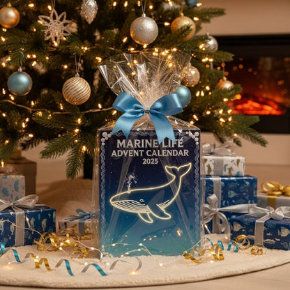Marine Life Christmas Advent Calendar with 24 Daily Surprises Countdown Calendar