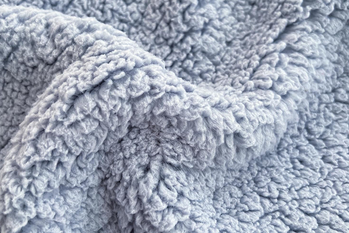 Sherpa Throw Blanket Winter Fuzzy Throws Fluffy Soft Cozy Fleece Plush Blanket-Blue