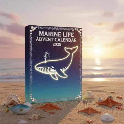 Marine Life Christmas Advent Calendar with 24 Daily Surprises Countdown Calendar