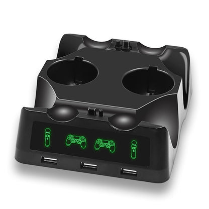 4-in-1 Charger Charging Dock for Sony PS4 Playstation 4 VR PS/VR Move Controllers