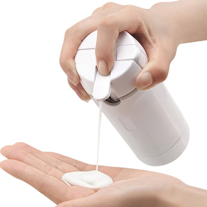 4 in 1 Travel Dispenser with 30ml Travel Bottles Travel Bottles for Shampoo Lotion-White
