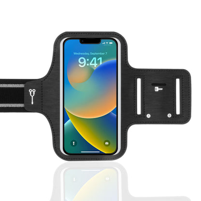 Sport Armband Phone Holder with Adjustable Strap for iPhone & Samsung
