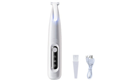 Dog and Cat Grooming Trimmer LED Electric Pet Paw Hair Cutter