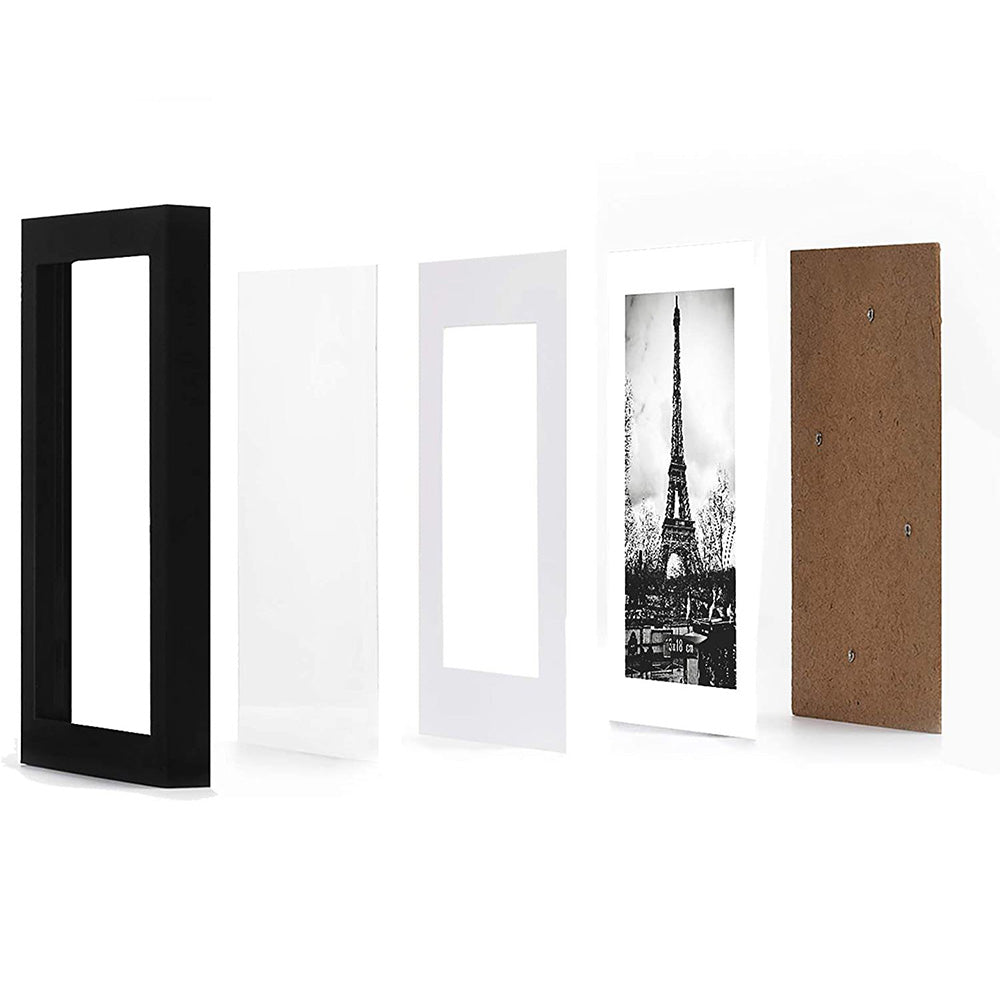 Wall Gallery Photo Frame Picture Frame Display Pictures for Home Office-Black