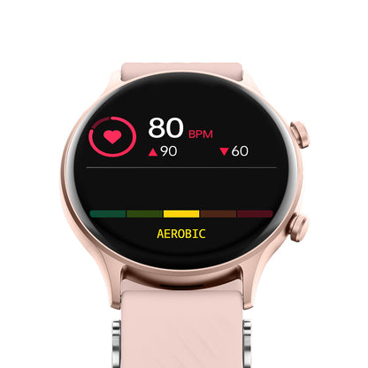 Smart Watch for Women Activity Tracker with Heart Rate/Sleep Monitor Sport Watch for iPhone Android Pink