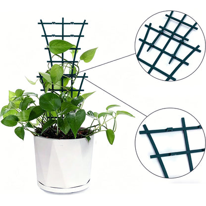 10Pcs Plant Trellis Small Stackable Flower Support for Houseplant Hoya Pothos