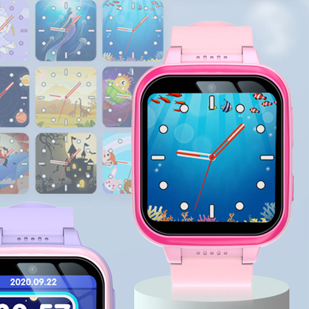 Kids Smart Watch with Touch Screen Camera Music 26 Games and Alarm Clock Pink