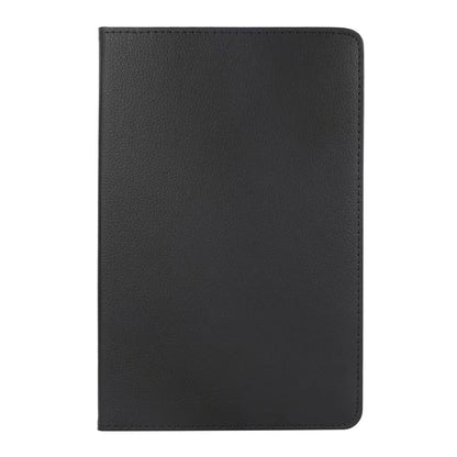 360 Rotating Case for Samsung Tab A9 Plus 11 Inch PU Leather Cover with Stand-Black