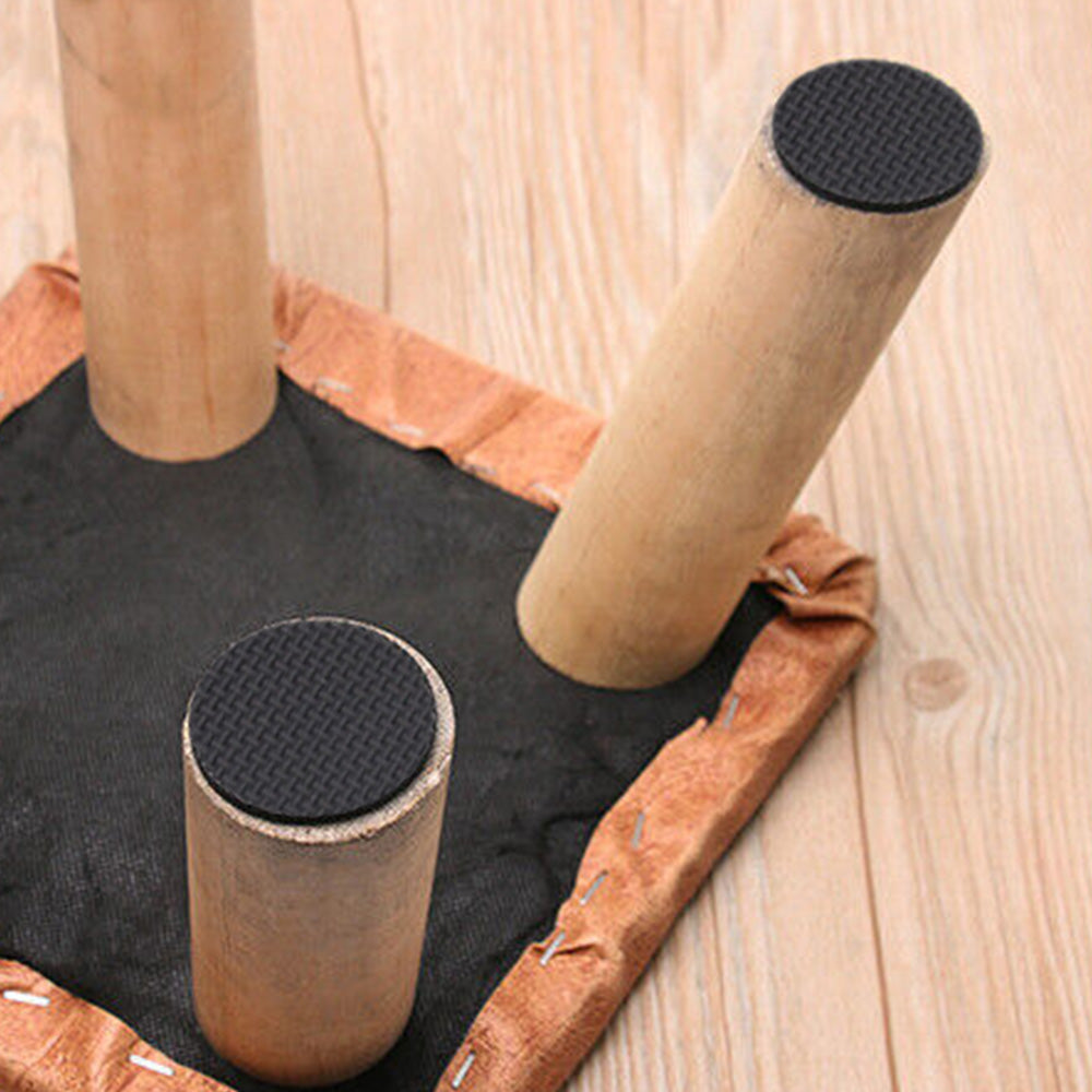 48PCS Chair Leg Pads Non Slip Self Adhesive Furniture Floor Protectors Style 1