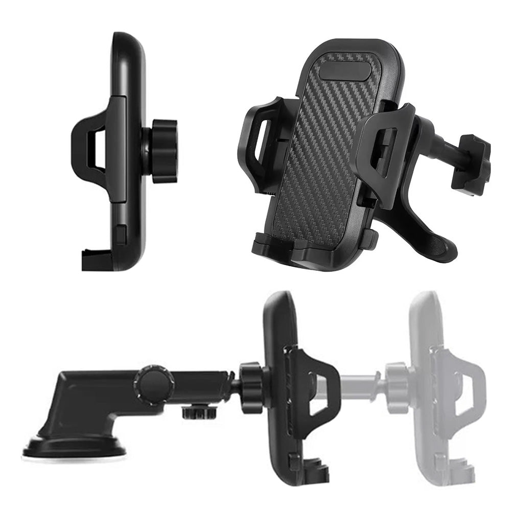 Universal Car Phone Holder a€?Adjustable Suction Mount for Dashboard & Windscreen