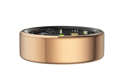 Smart Health Ring Heart Rate Blood Oxygen Sleep Tracker Gold