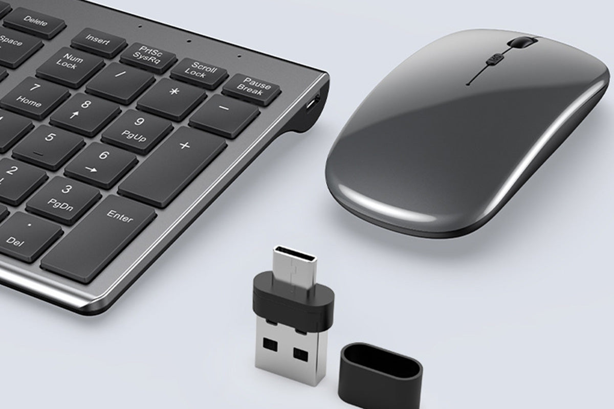 Triple Modes Bluetooth Wireless Keyboard And Mouse