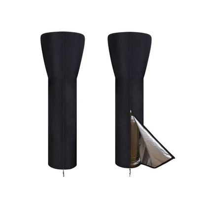 Outdoor Patio Heater Cover Zipper Stand-up Waterproof Dustproof Cover