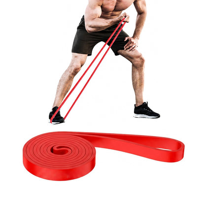 2 Pack Fitness Yoga Elastic Resistance Band -Red and Green