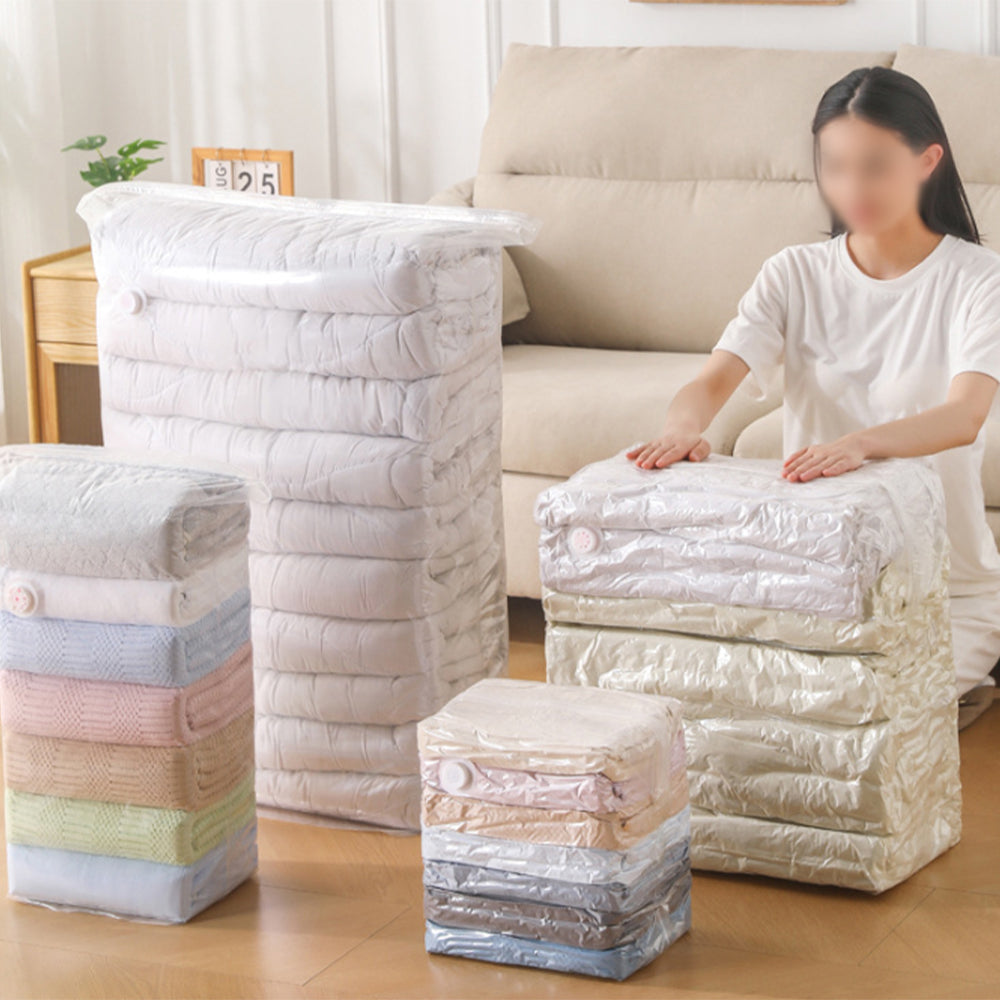 8 Pack 3D Vacuum Compression Storage Bags