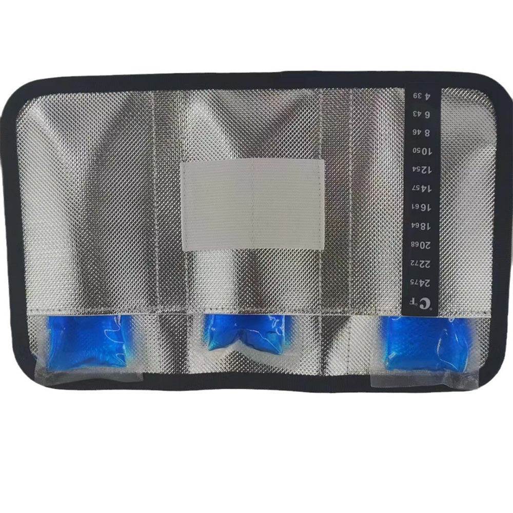 Insulin Cooler Travel Case Diabetic Medication Cooler Bag-Black