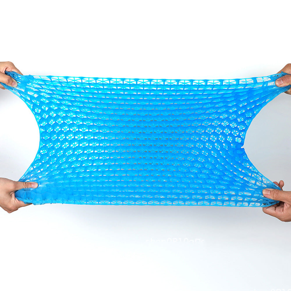 Honeycomb Gel Seat Cushion Breathable Cushion with Non Slip Cover 42x36x6cm