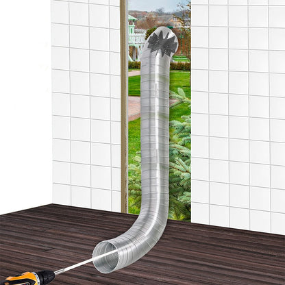 Chimney Cleaning Brush Kit for Fireplace & Flue with Extendable Rods Style 1