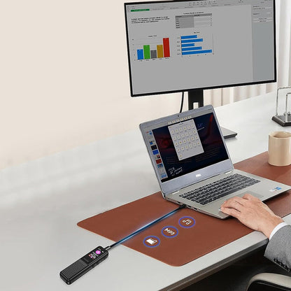 Digital Voice Recorder with Noise Reduction OTG Support HD Recording  MP Player