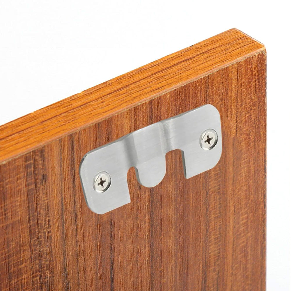 10 Pairs Flush Mount Brackets with Screws