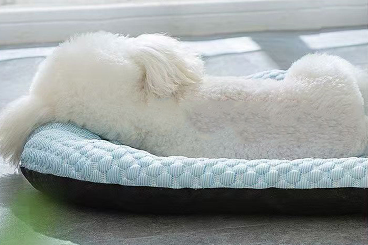 Pets Bolster Cooling Dog Bed Summer Cat Bed Pad Pet Mat Pet Sleeping Pad
