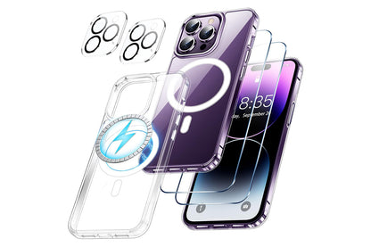 Shockproof Case for iPhone 16 Series with Screen Protector Camera Lens Protector