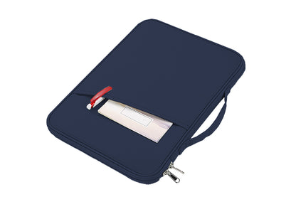 2Pcs Tablet Sleeve 10.8-13 inch Laptop Sleeve Protective Carrying Case Bag Travel Pouch-Blue