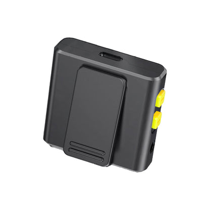 2Pcs Wireless Lavalier Microphone Lapel Microphone for Interview Vlog Live Stream Type-C Style