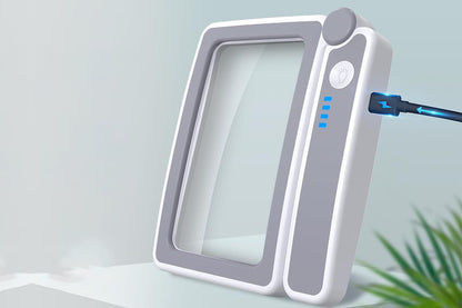 2Pcs 5x Magnifier Magnifying Glass With 10 LEDs Light Reading Gifts For Elderly For Book Christmas Birthday Gifts