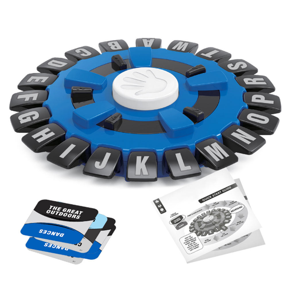 Fast-Paced Think Letters Board Game Race Against The Timer Letter Pressing Word Family Game