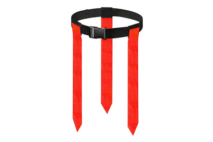 2Pcs Adjustable Flag Football Belt with Belt and Flags for Youths Adults