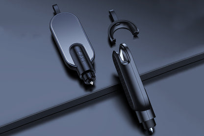 Car Emergency Escape Tool Glass Breaker security Hammer Seatbelt Cutter-Black