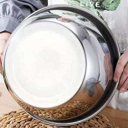 3Pcs Stainless Steel Vegetable Cutter Bowl Set with Grater and Strainer