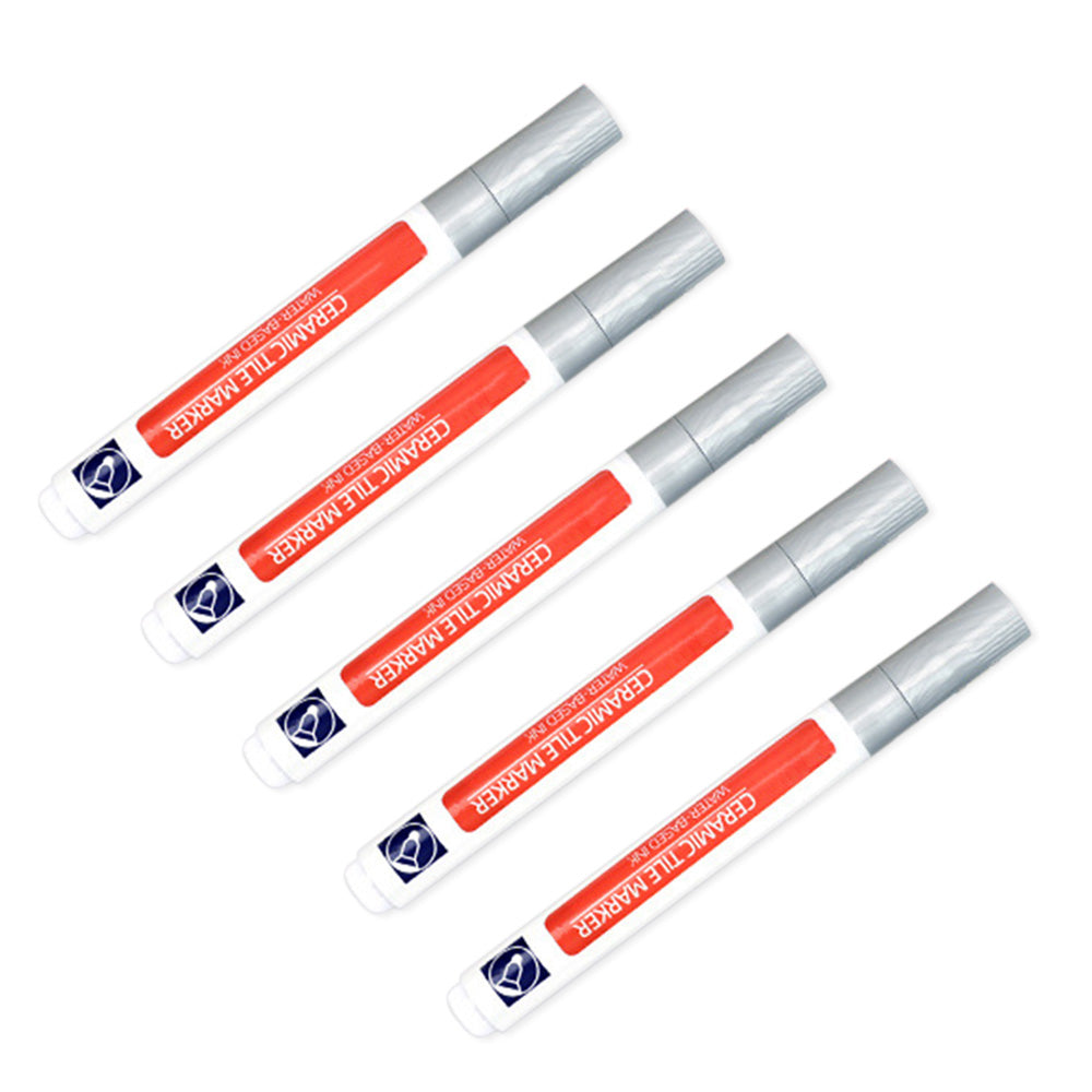 5Pcs Set Fast Drying Grout Tile Repair Pens Waterproof Floor Wall Gap Color Repair Tool Gold