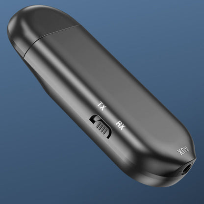 4-in-1 USB Bluetooth 5.0 Transmitter Receiver AUX 3.5mm Audio Adapter for TV Car PC