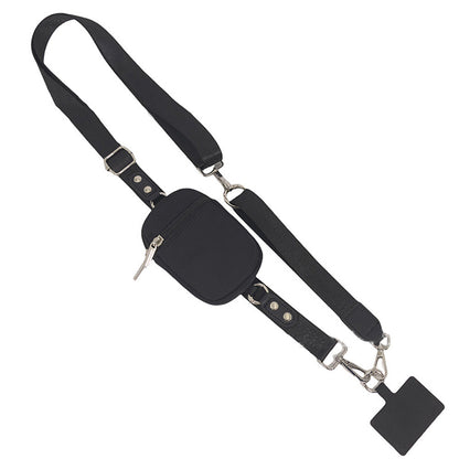 Multifunctional Clip and Go Strap with Wallet Pouch for Phone Crossbody Adjustable Strap