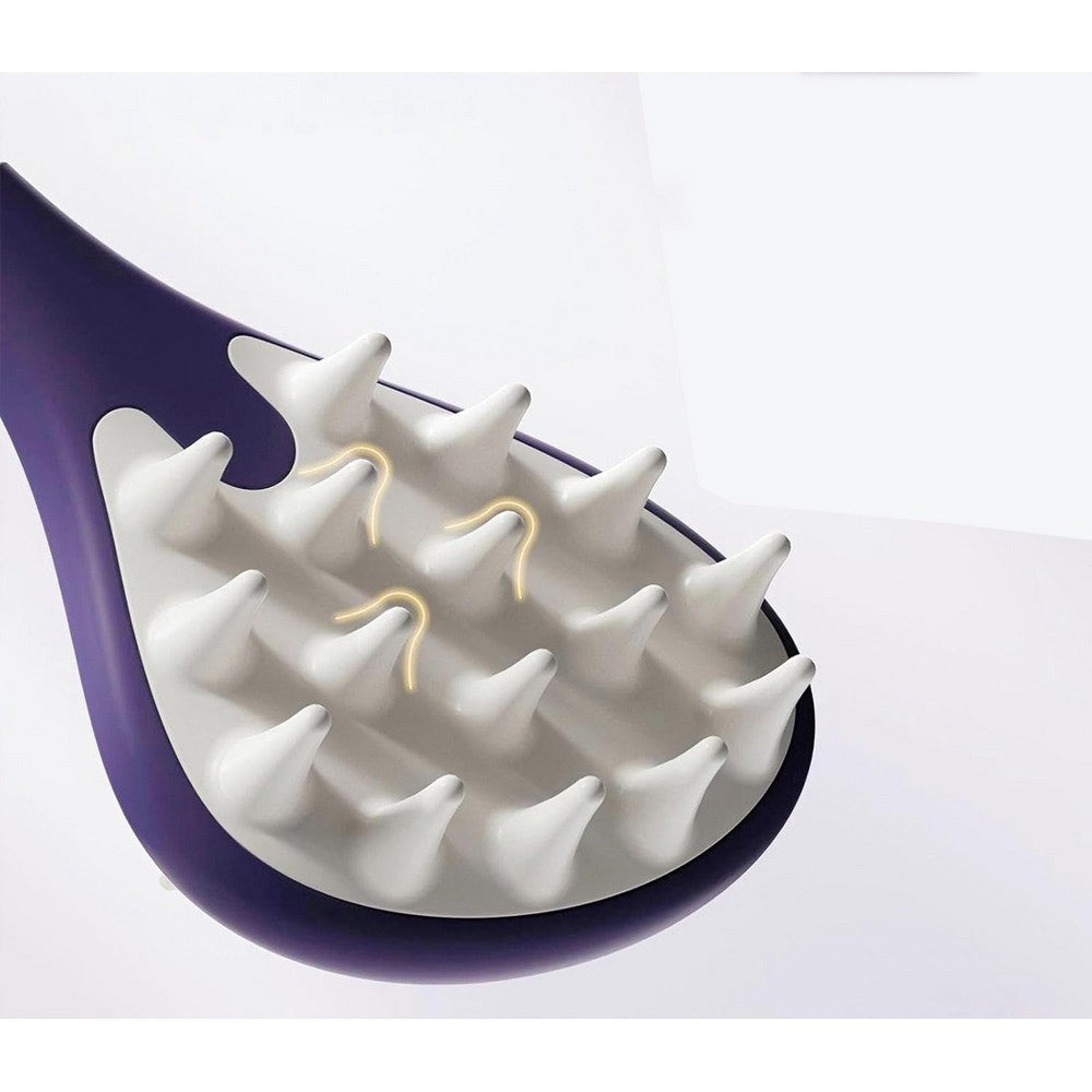 Extendable Back Scratcher Telescopic Itch Reliever for Back Neck and Feet-Purple